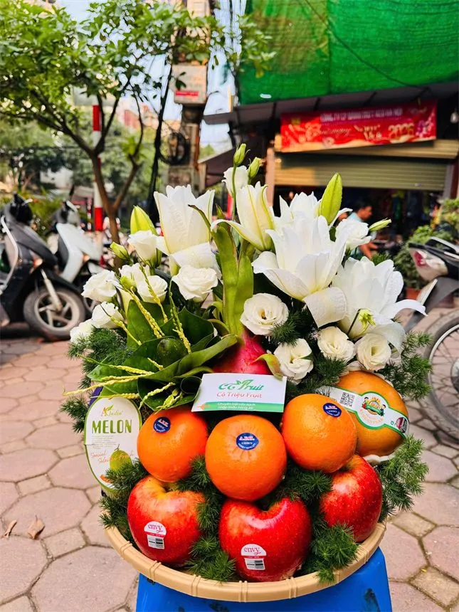 Giỏ quà tại cửa hàng Fresh Orchard